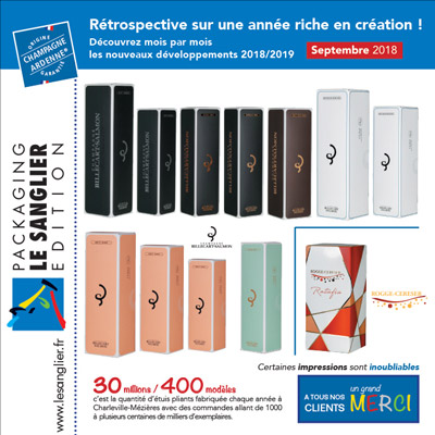 Actu du 02/04/2019 - Les nouveaux developpements 2018 2019 Septembre 2018