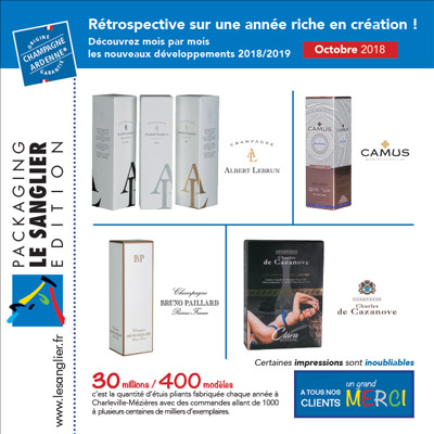Actu du 05/04/2019 - Les nouveaux developpements 2018 2019 Octobre 2018