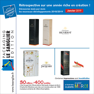 Actu du 05/04/2019 - Les nouveaux developpements 2018 2019 Janvier 2019