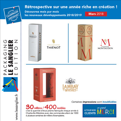Actu du 26/03/2019 - Les nouveaux developpements 2018 2019 Mars 2018