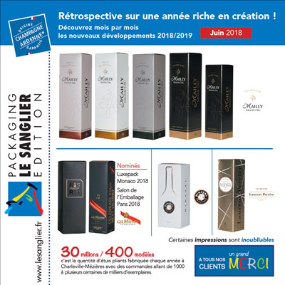 Actu du 29/03/2019 - Les nouveaux developpements 2018 2019 Juin 2018