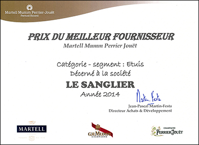 Prix du meilleur fournisseur MMPJ 2014