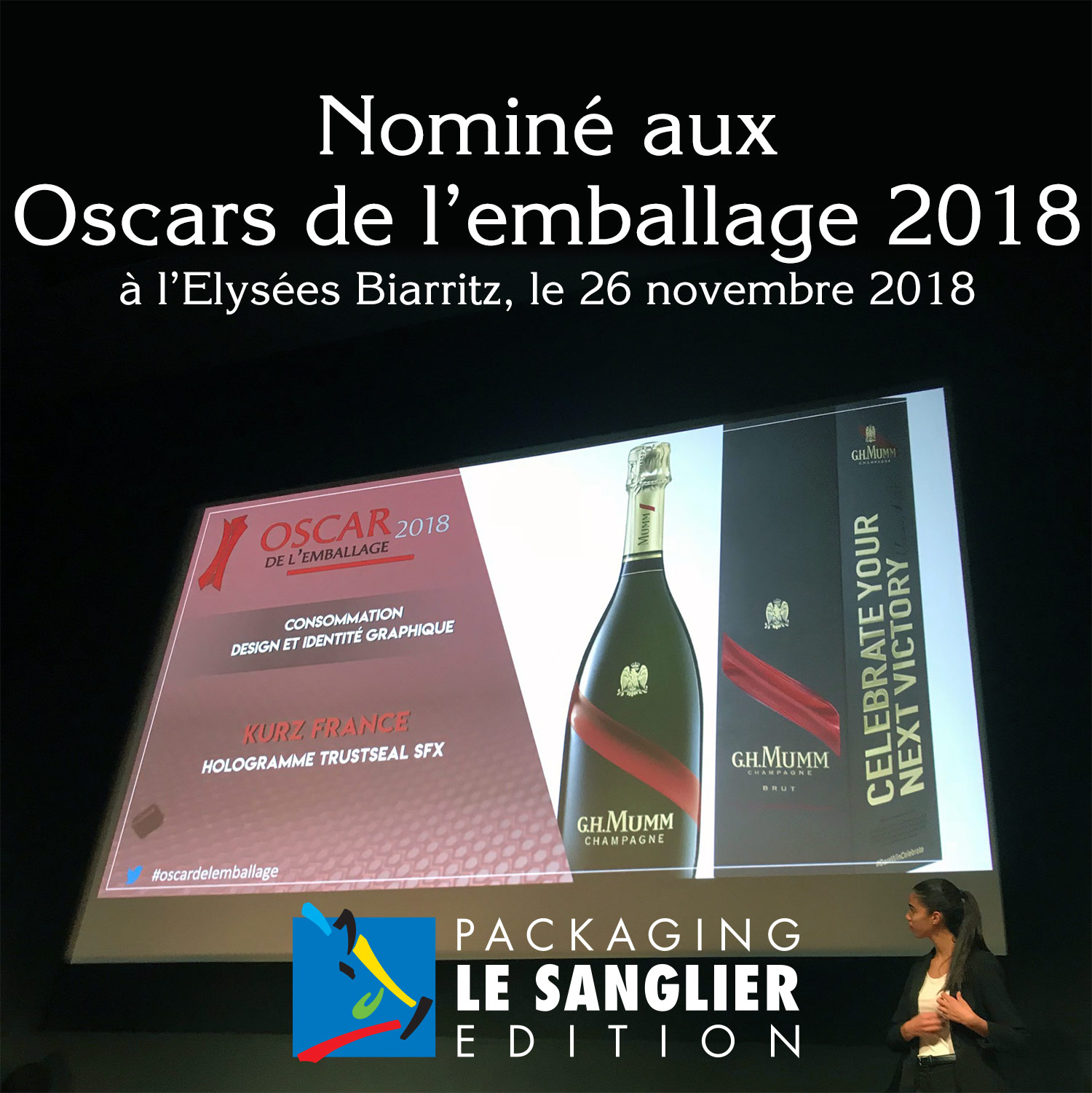 Nominé aux oscars de l'emballage